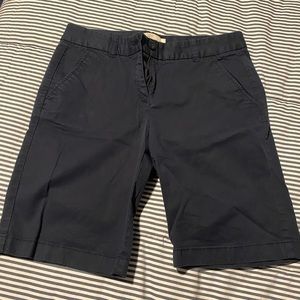 J Crew Bermuda shorts, navy